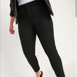 Black Pixie High Waisted Ankle Pants